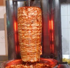 LPG Донер кебаб машина 2 горелки пропановые gyros шаурма гриль газовая Вертикальная