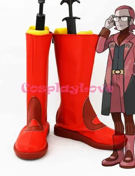 

Pocket Monster Maxie Cosplay Shoes Boots Hand Made Custom-made For Halloween Christmas CosplayLove