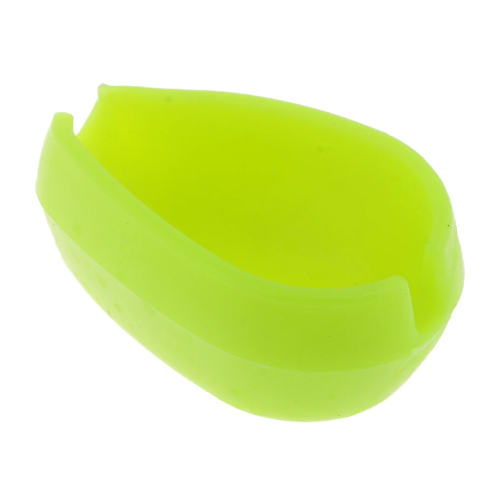 Silicone Elastic Quick Release Method Moulds Durable Fishing Tackle Tool Accessories for Carp Fishing Feeder Orange/Green