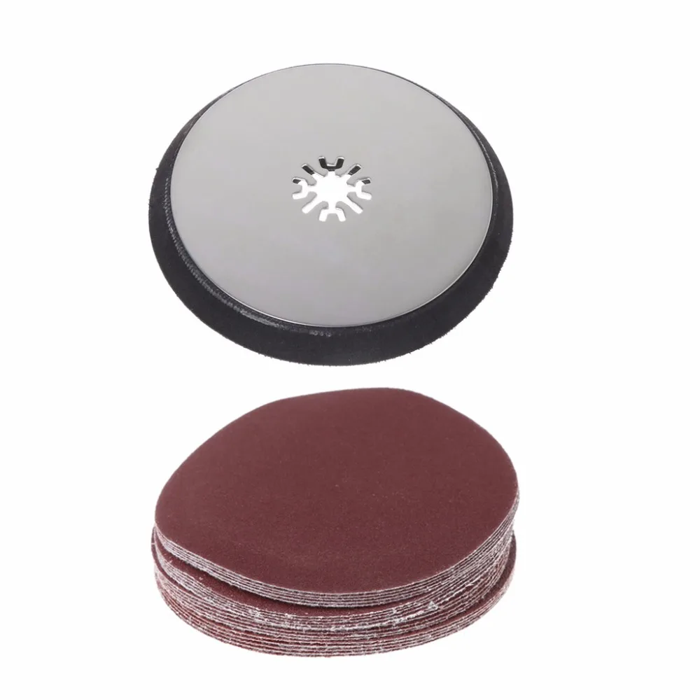 

115mm Round Sanding Pad Oscillating Multitool for Fein Multimaster Chicago Bosch G25 Great Value April 4