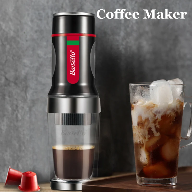 Capsule Coffee Machine Mini Espresso Coffee Maker for Travelling/Camping/Outing Manual Coffee Making Machine Capsule Coffee Machine Mini Espresso Coffee Maker for Travelling/Camping/Outing Manual Coffee Making Machine