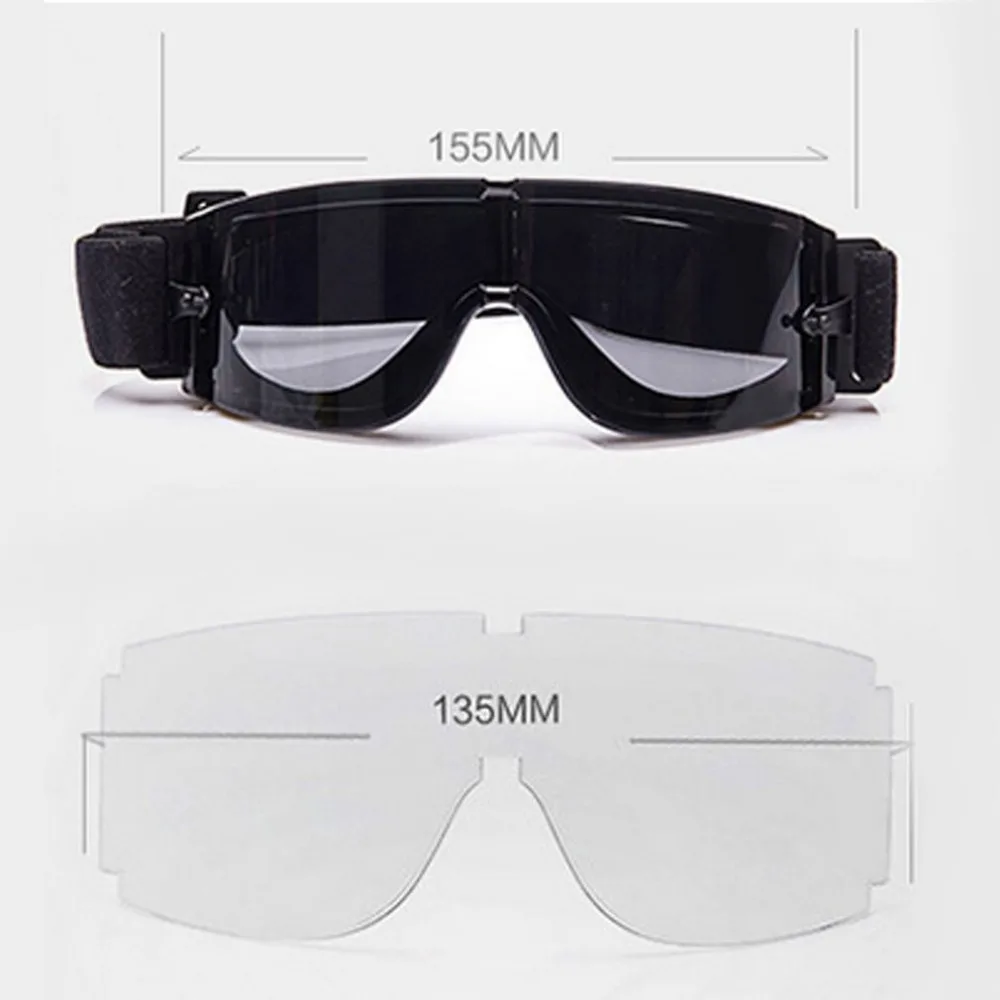 LESHP военные очки тактические очки страйкбол X800 солнцезащитные очки защитные очки моторные очки Велоспорт езда Защита глаз