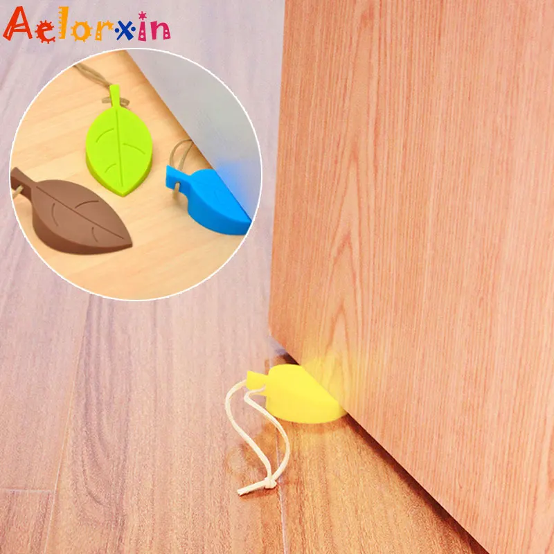 

1Pcs Child Protection Door Stop Baby Safety Security Leaves Door Mat Door Lock Newborn Care Child Lock Protection Child Lock