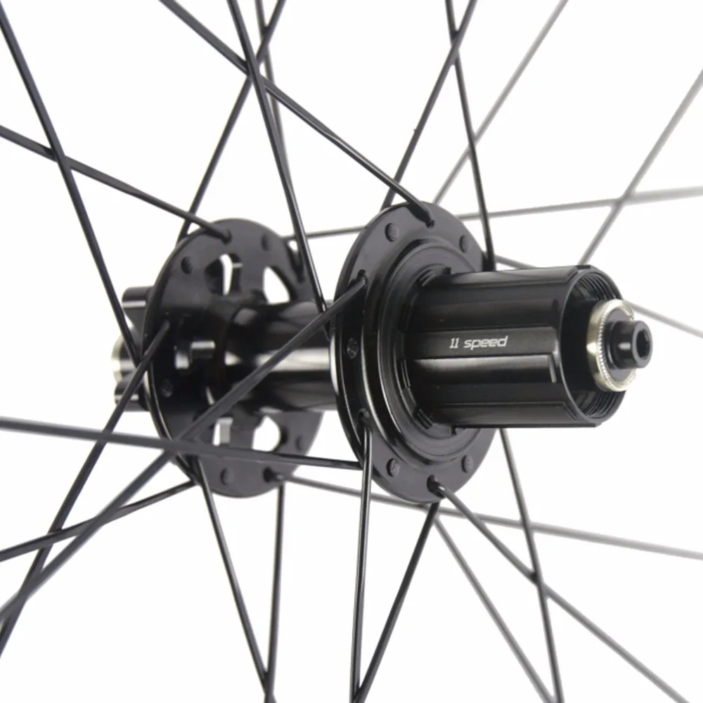 Cheap 700C Six bolts Disc Brake Wheelset 40mm Carbon Wheels Clincher Road Carbon Bike Bicycle QR/Alex Thru System Wheelset 5 Cheap 700C Six bolts Disc Brake Wheelset 40mm Carbon Wheels Clincher Road Carbon Bike Bicycle QR/Alex Thru System Wheelset 5