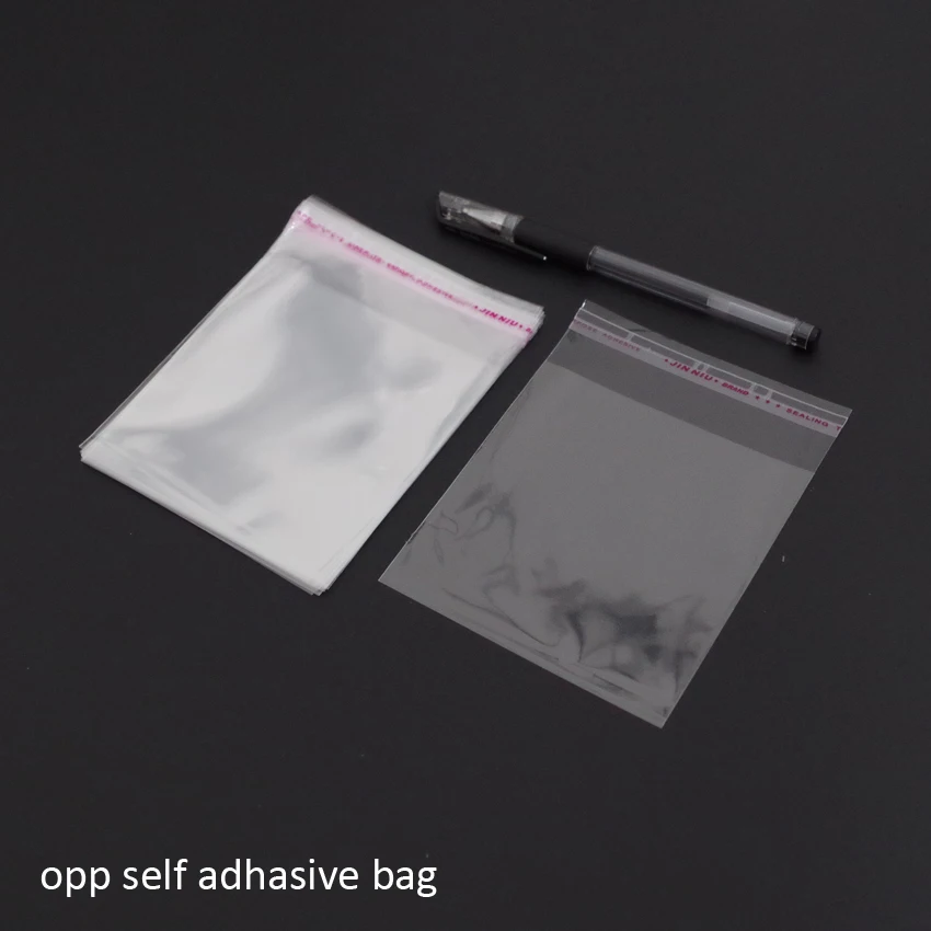 1000 Sacs En Cellophane OPP Transparents - 18 X 10 Cm, Joint Adhésif - Pour Emballage Et Présentation