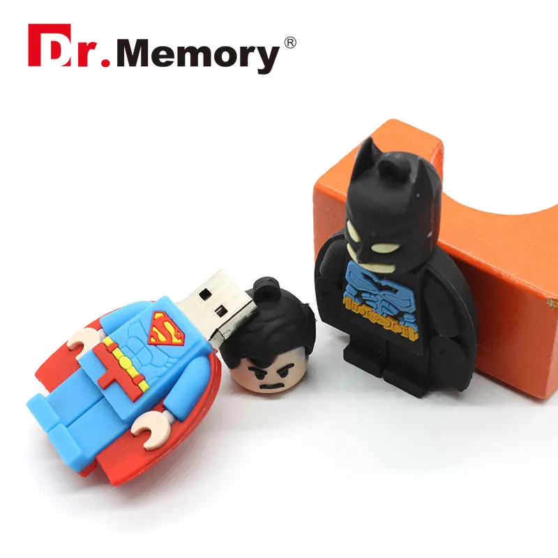 Мультяшные флеш накопители USB диск 2 0 флешка супергероя 32 ГБ 16 карта памяти 4 8