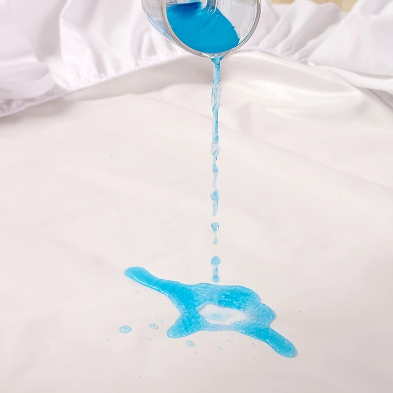 Одноцветный матрас для кровати, водонепроницаемый матрас, защитная накладка, простыня, раздельное водяное постельное белье с эластичным серым 160