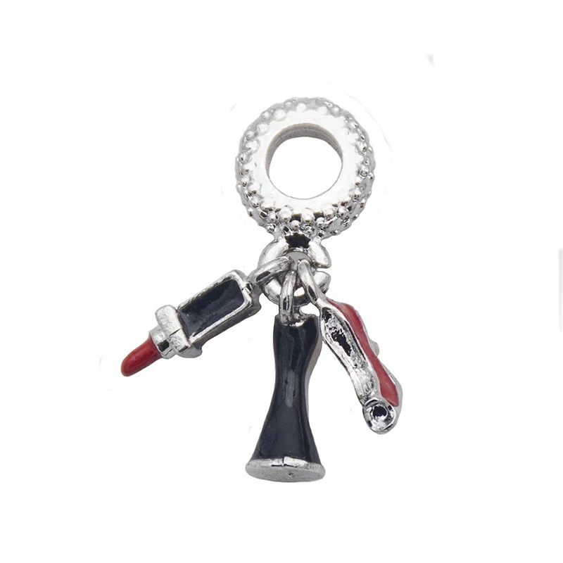 

Wholesale and retail DIY jewelry accessories Glamour Trio Pendant Charm beads new design women bracelet charms bead