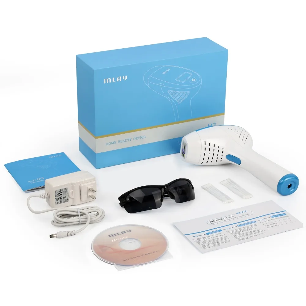 Sale Portable IPL laser hair removal device 300000 shots Epilator Intense pulsed light Permanent Hair Removal System bikini 5