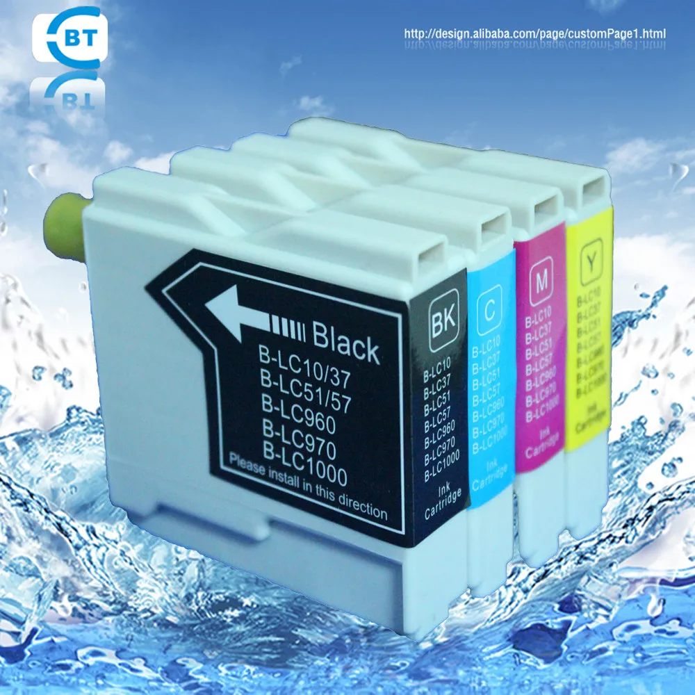 

4PCS compatible brother LC970 LC960 LC51 LC57 LC1000 LC37 ink cartridge