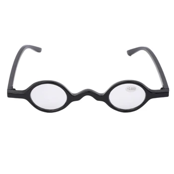 

Vintage Small Round Oval Frame Reading Glasses Presbyopia Eyeglasses +1.5~+3.5