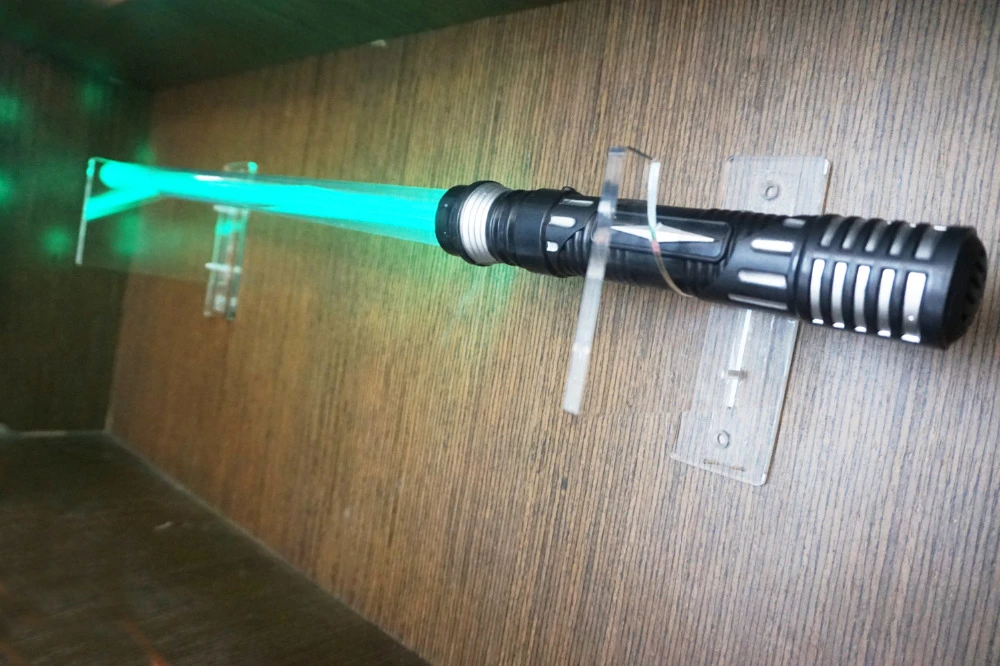lightsaber wall mount