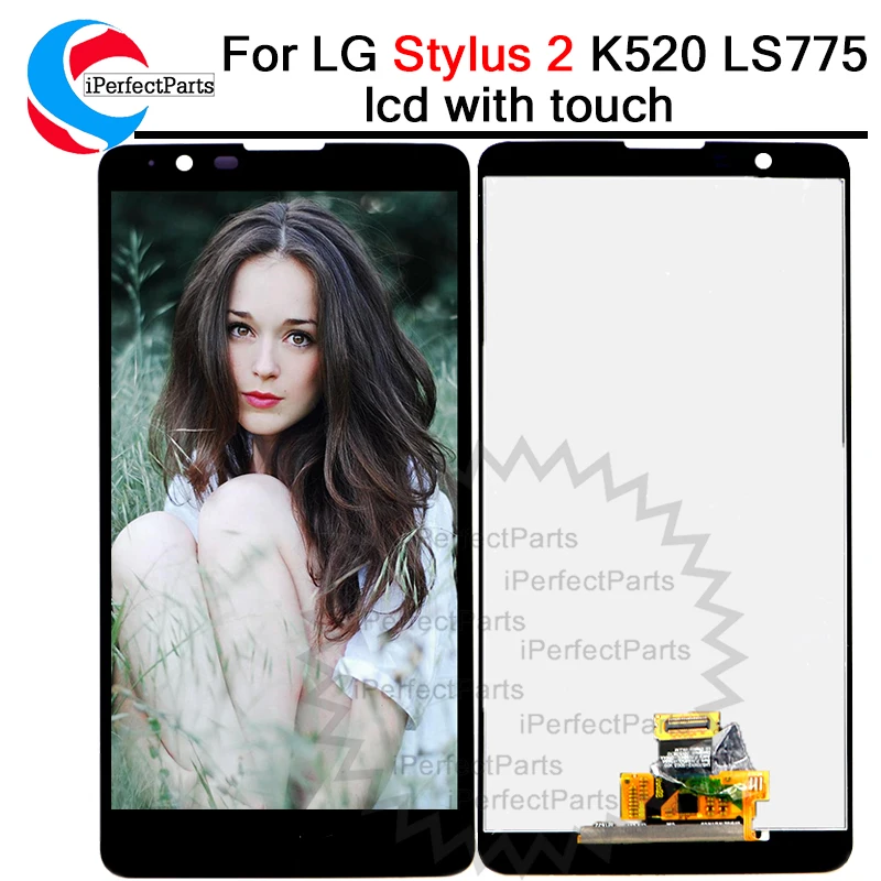 

Tested New Warranty 5.7" Display for LG Stylus 2 LCD Touch Screen Digitizer Assembly 1280x720 for LG Stylus 2 Display K520 LS775