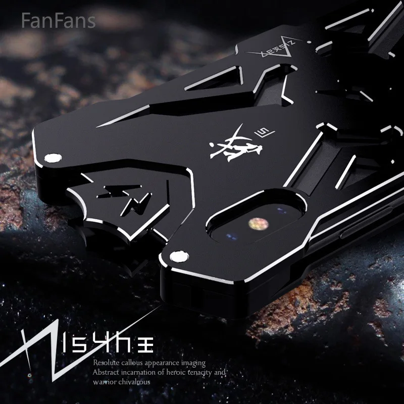 

Fanfans Applicable To Boyfriend Gift Mobile Phone Xsmax Metal Anti-falling Mobile Phone Shell Iphone Xr Personality Anti-falling