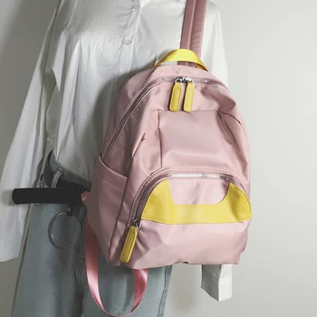 

Korean Fashion Oxford Backpack for Women Stylish Contrast Color School Bagpack Large Casual Travel College Girl Rucksack