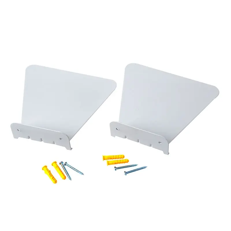 2pcs Modern Iron book shelf wall invisible bookshelf for home decoration Floating Bookshelf(White) 2pcs Modern Iron book shelf wall invisible bookshelf for home decoration Floating Bookshelf(White)