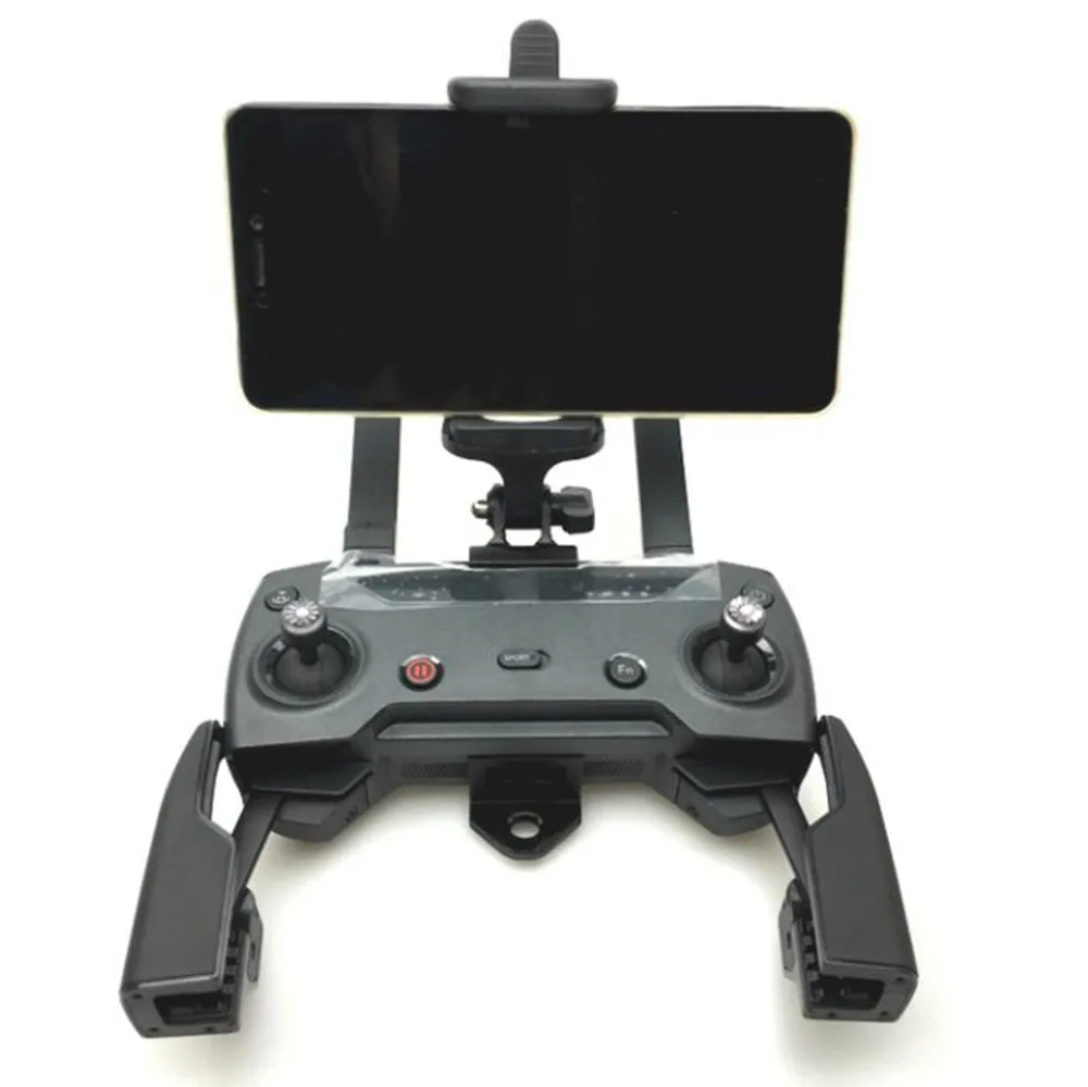 Portable drone controller phone holder Front View Smartphone Monitor ...