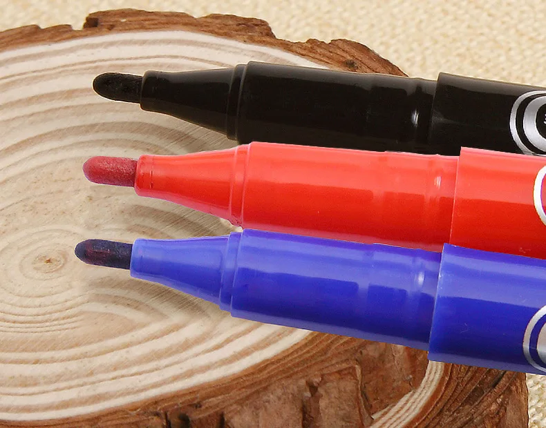 6 цветов Перманентный металлический знак маркер ручка для поделок, скрапбукинга мягкая ручка художественный маркер канцелярские принадлежности APMW7507