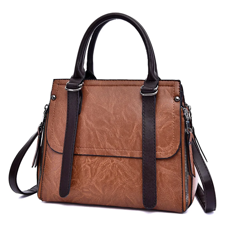 

Vintage Style Women Bag Flap Handbag PU Leather Female Messenger Bags Shopping Bags Elegant Shoulder Bags For Women 2018 Fashion