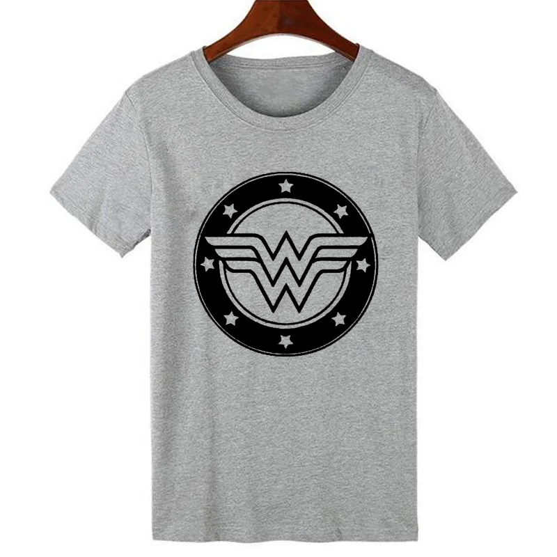 Pkorli Comic Wonder Woman Printed T-Shirt Women Punk Rock Princess T Shirt For Lady Girls Short Sleeve Tee Tops Pkorli Comic Wonder Woman Printed T-Shirt Women Punk Rock Princess T Shirt For Lady Girls Short Sleeve Tee Tops