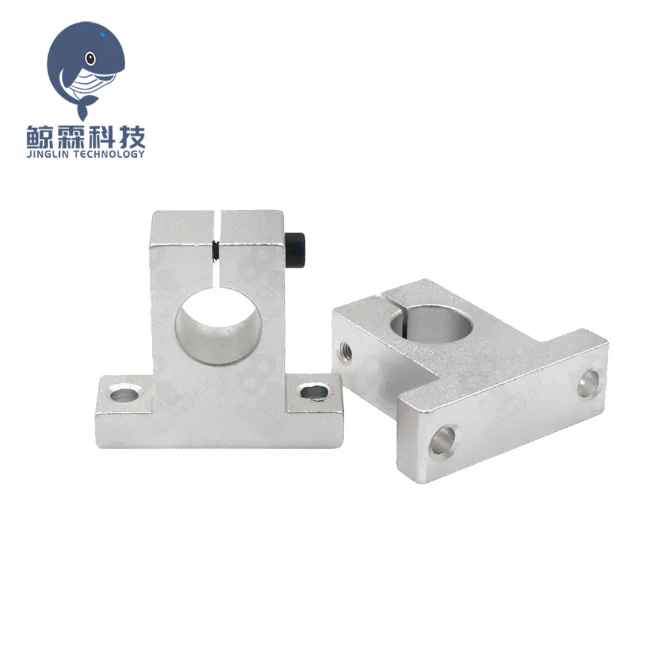 

1pcs racket Linear Rail Shaft Support SK8 SK10 SK12 SK16 Aluminum Block Parts Sliding Router Bracket Part Aluminum