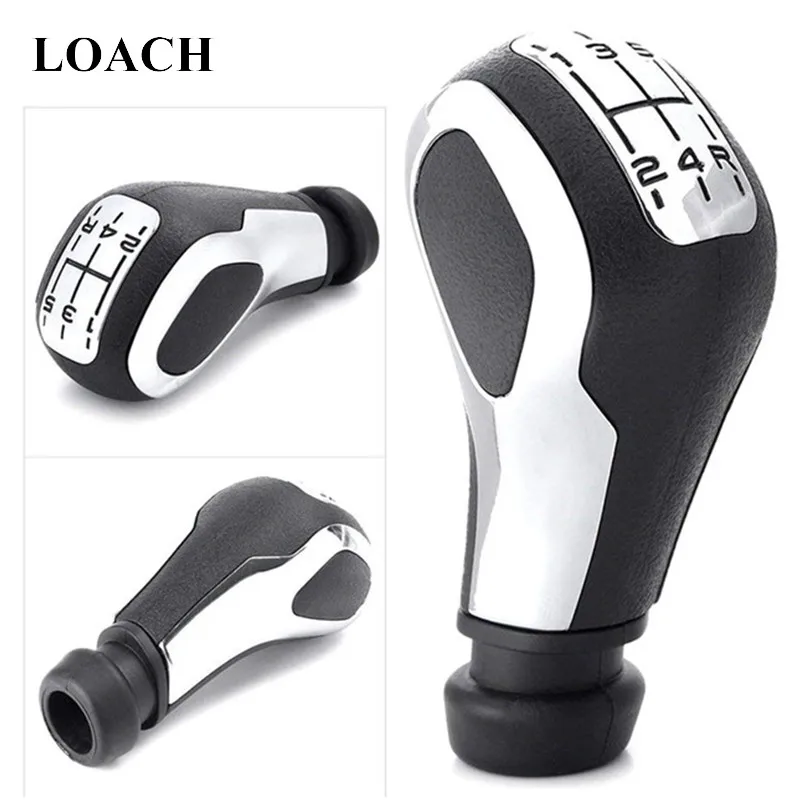 Хромированная ручка переключения передач для PEUGEOT 106 206 206CC 207 307 308 407 408 607 608 Citroen C3 C4