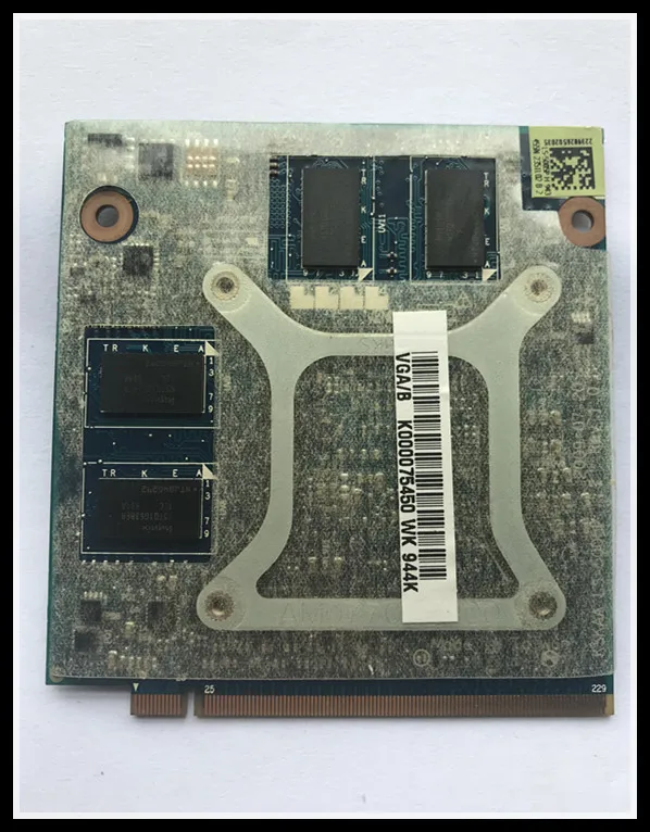 K000075450 N10P-GE-A2 GT230M GT 230M VGA Видео Графическая карта KSKAA LS-5005P MXM II для ноутбука TOSHIBA A500 L500 L550 L500D