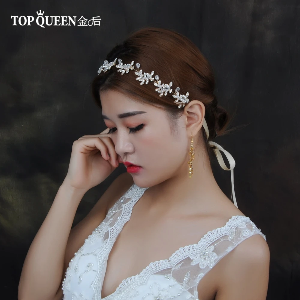 

TOPQUEEN HP107 Wedding Tiara Bridal Headband Wedding Hairband Wedding Hair Accessories Bridal Headwear Wedding Headwear
