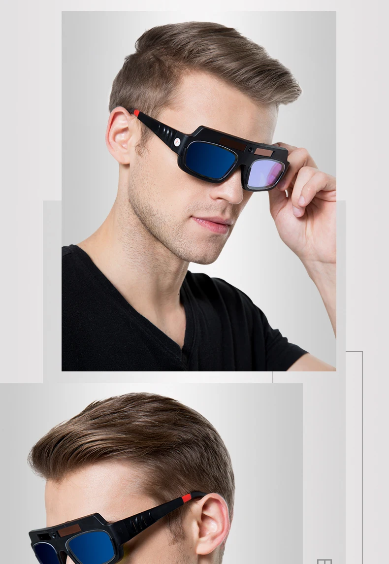 Самозатемняющиеся электрические сварочные очки для сварки солнцезащитные очки Защита для глаз защита от излучения детская гарнитура безопасные сварочные очки