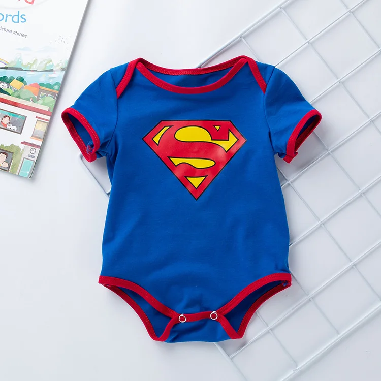 Комбинезон для маленьких мальчиков; хлопковый комбинезон с короткими рукавами для малышей 0-24 месяцев; комбинезон для малышей; Одежда для новорожденных; R37
