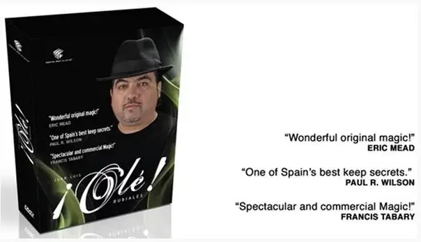 OLE (4 DVD набор) от Juan Luis Rubiales и De Matos-Magic tricks | Игрушки хобби
