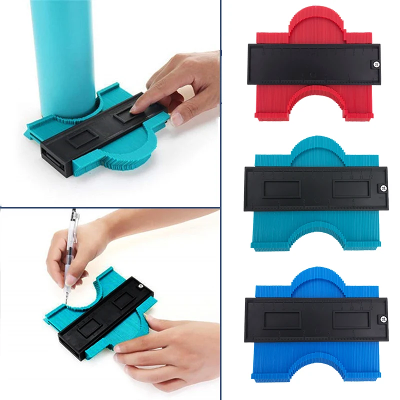 

Gauge Contour Profile Copy Gauge Plastic Duplicator Standard 5 Width Wood Marking Tool Tiling Laminate Tiles General Tools Tape