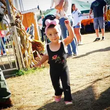 Новейшая одежда для малышей Дети Обувь для девочек ремень цветок комбинезон одежда Комбинезоны для девочек От 1 до 6 лет