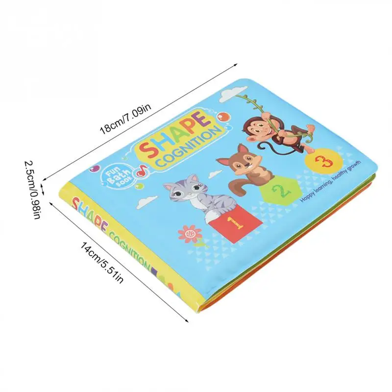 Детские игрушки для ванной, книги для купания, игрушки для ванной комнаты, Детские Водонепроницаемые книги для раннего развития, игрушки для детей