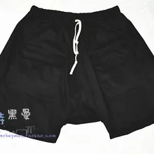 27-44 Мужская одежда стилист волос Мода Вязание низкая промежность брюки карман декоративные комбинезоны большого размера Костюмы