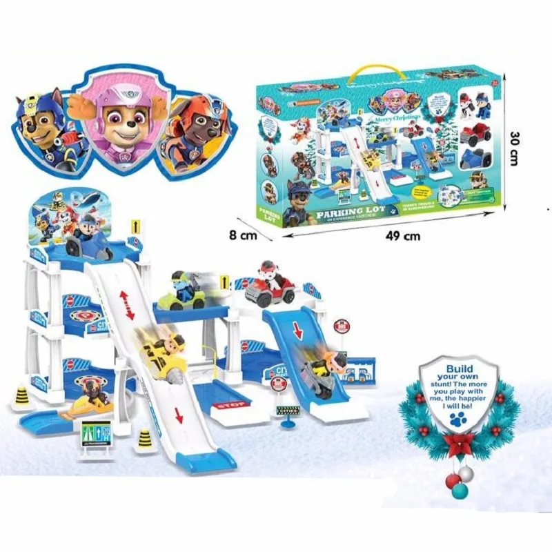 

Paw Patrol dog track car toy set Patrulla Canina Juguetes Action Figures Patrol Puppy Patrol play set Dog Kids Gift Toy