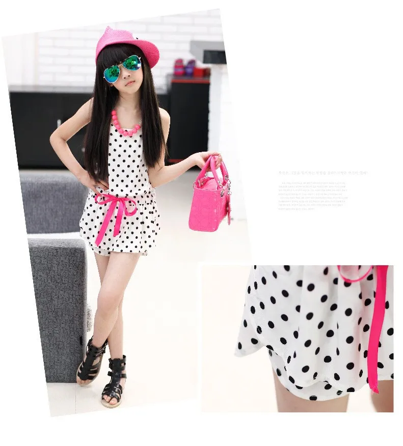 2015 New Fashion summer girls clothing set kids children girls shorts jumpsuit one piece Halter top and jumpsuit overalls 6-10Y HTB1CgKbHXXXXXX8XpXXq6xXFXXXZ - 2015 New Fashion summer girls clothing set kids children girls shorts jumpsuit one piece Halter top and jumpsuit overalls 6-10Y