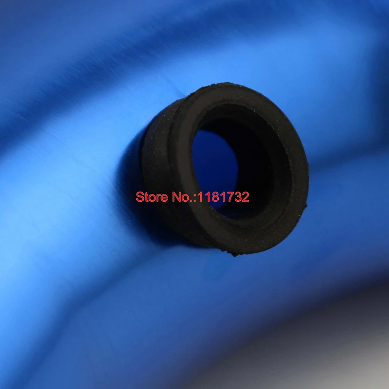 Синий 75 мм 3 дюймов ID Алюминий гонки холодного воздуха трубы