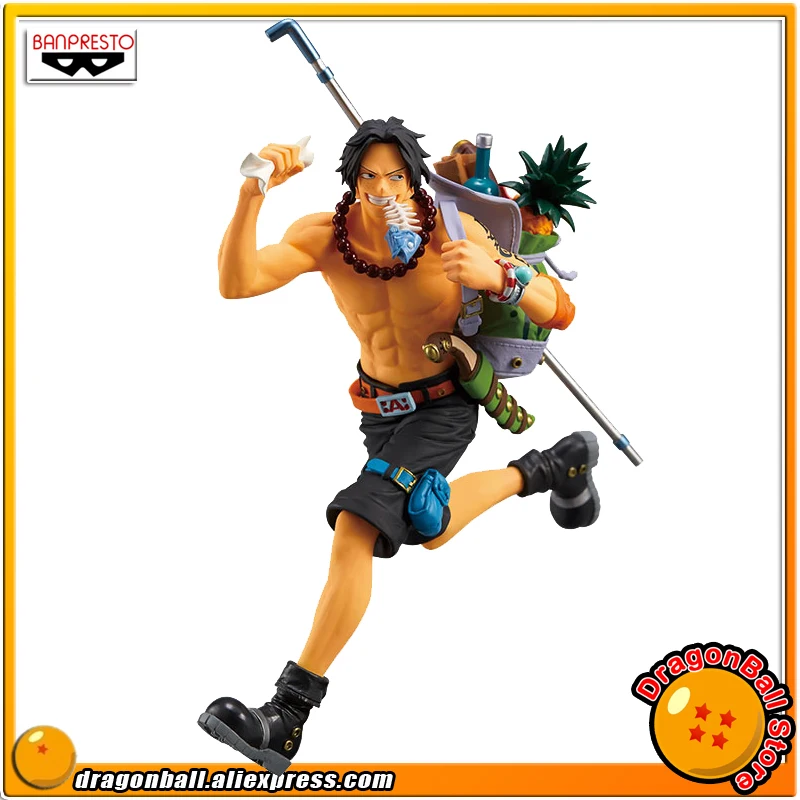 Японское аниме ONE PIECE оригинальная Коллекционная Фигурка BANPRESTO Mania-Portgas D. Ace |