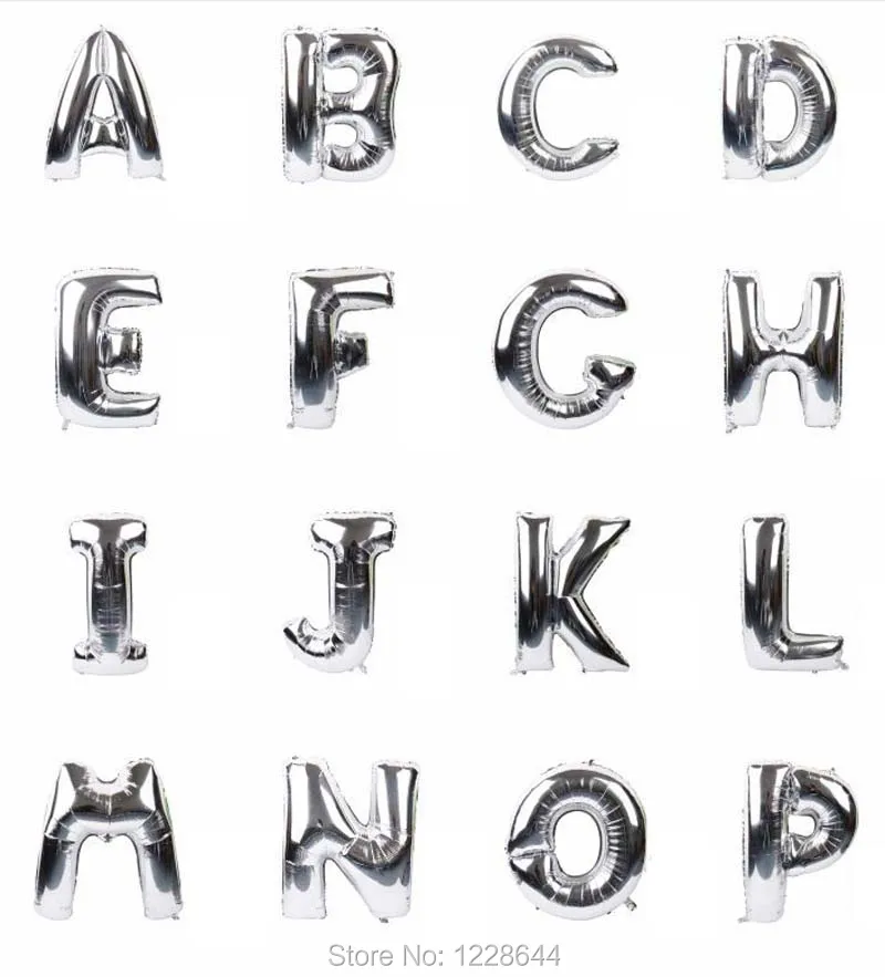 DH_ 40inch letter -silver -1