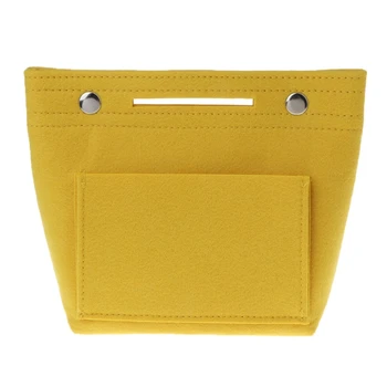 

Hot Sale Portable Felt Fabric Insert Handbag Tote Purse Organizer Travel Bag