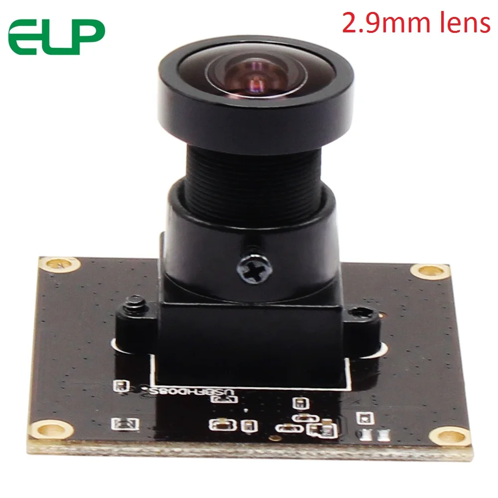 ELP Высокая скорость USB2.0 с датчиком omnivision ov4689 Цвет CMOS маленькая USB камера 260fps 360 P, 120fps 720 P, 60fps 1080P - Цвет: 2.9mm lens