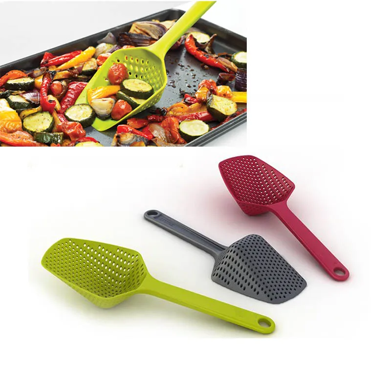 

WALFOS scoop colander Drain Vegies Scoop Basket vegetable water strainer cooking utensil