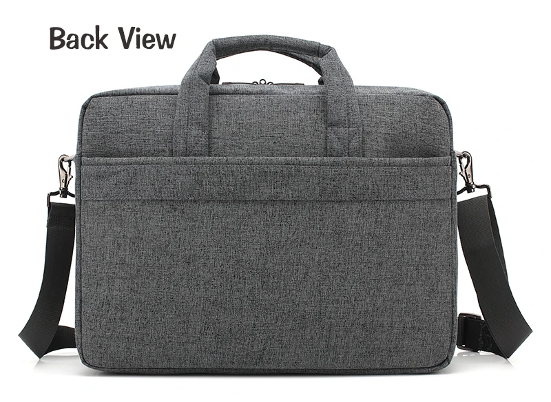 Водонепроницаемая нейлоновая 15,4 15,6 17 17,3 дюймов сумка на плечо для ноутбука деловая сумка для мужчин сумка-мессенджер для macbook PRO сумка черная 2619