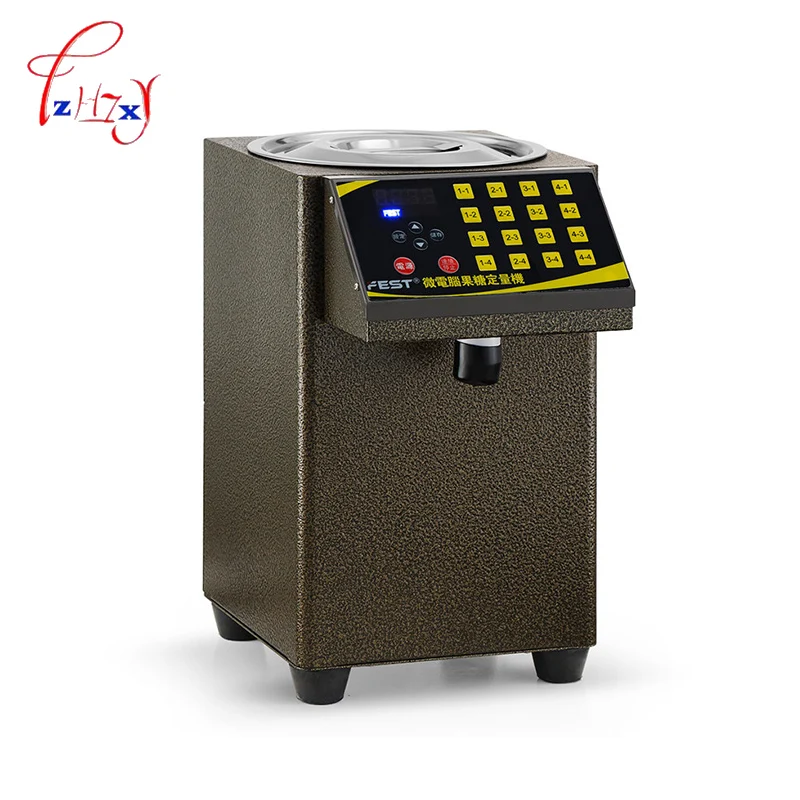 Fructose machine 16 grid Fructose Quantitative machine Automatic Fructose Dispenser Syrup dispenser for coffee/Bubble tea 1pc Fructose machine 16 grid Fructose Quantitative machine Automatic Fructose Dispenser Syrup dispenser for coffee/Bubble tea 1pc