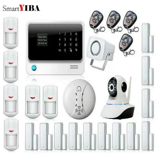 SmartYIBA G90B Plus WIFI GSM система 2G с сенсорной клавиатурой IOS Android APP контроль домашняя