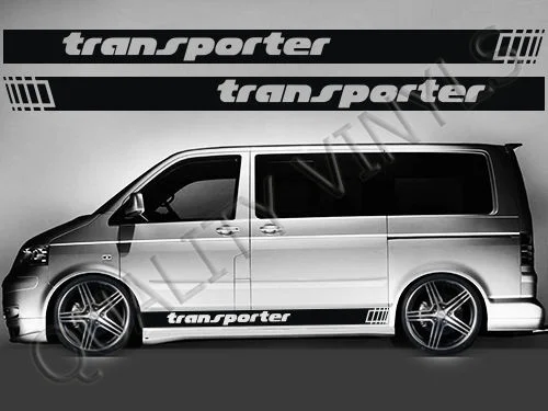 Для 1 набора/2 шт RS183 VW TRANSPORTER T4 T5 T6 гоночные полосы графические наклейки для