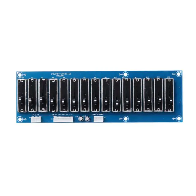 EQ Equalizer Board Stereo Dual Channel Adjustable Tone Boards Preamp