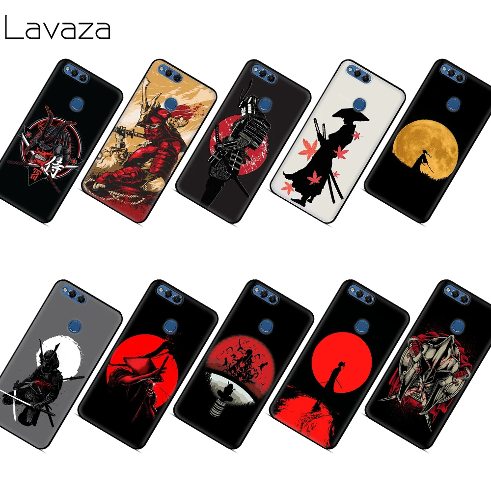Чехол Lavaza с японским Самураем для Honor Mate 10 20S 6A 7A 7C 7X 8A 8C 8X 9 P9 Lite Pro Y6 Y7 Y9 Prime |