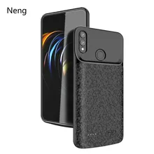 Neng задняя крышка для зарядки тонкий внешний чехол для банка питания для huawei Honor 8C силиконовый ударопрочный чехол для зарядного устройства